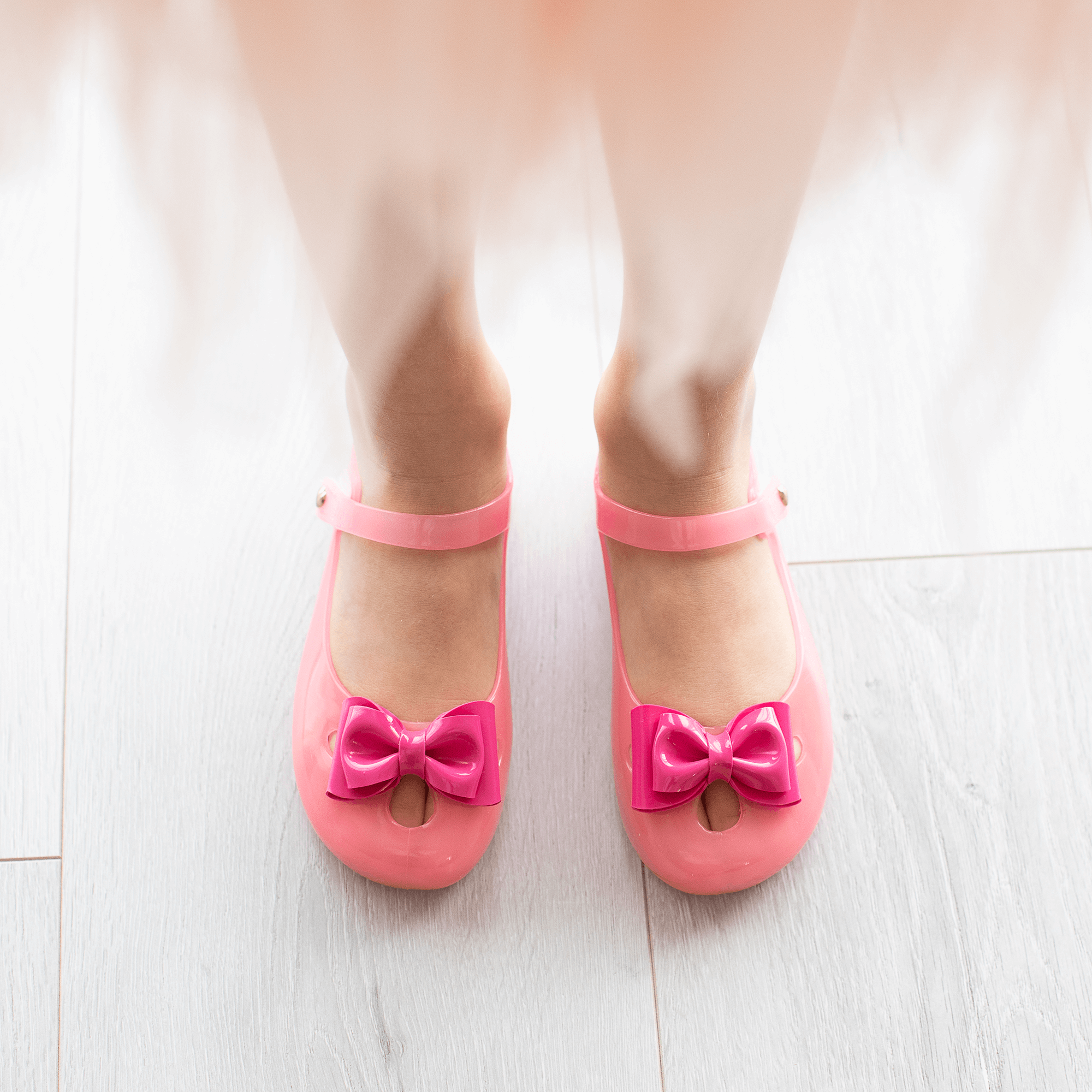 Dior Valentina- Dreamer Mary Jane Jelly Shoes Hot Pink- Perfect for babies, toddlers, and little girls