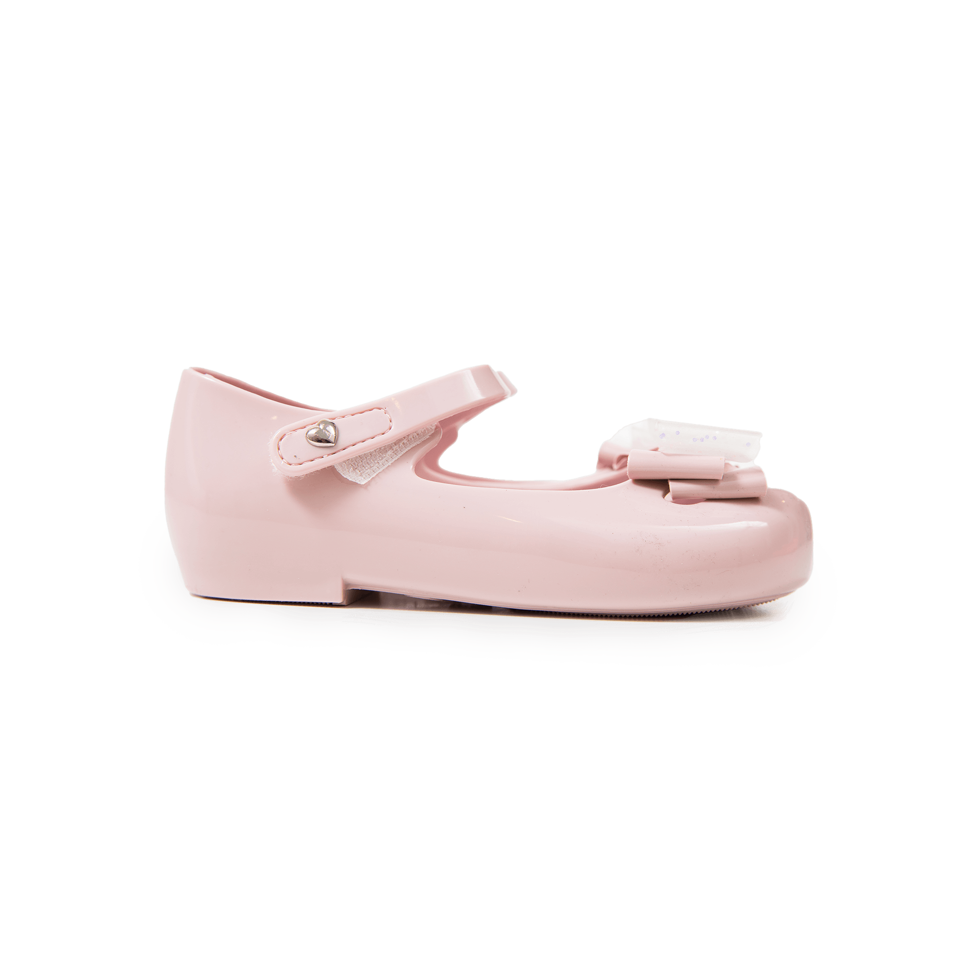 Glitter Bow Mary Jane Jelly Shoes