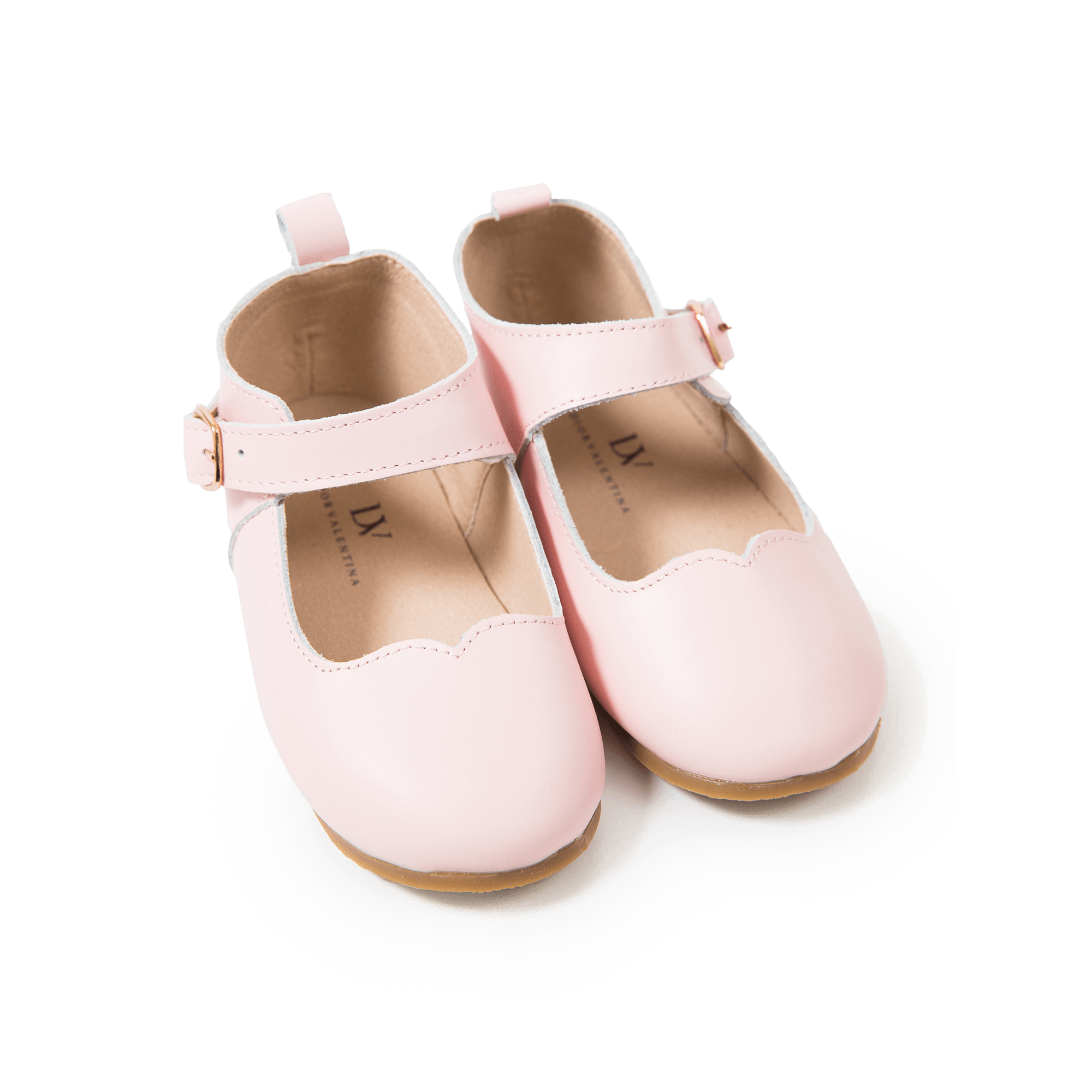 Classic Leather Pink Mary Jane Shoes