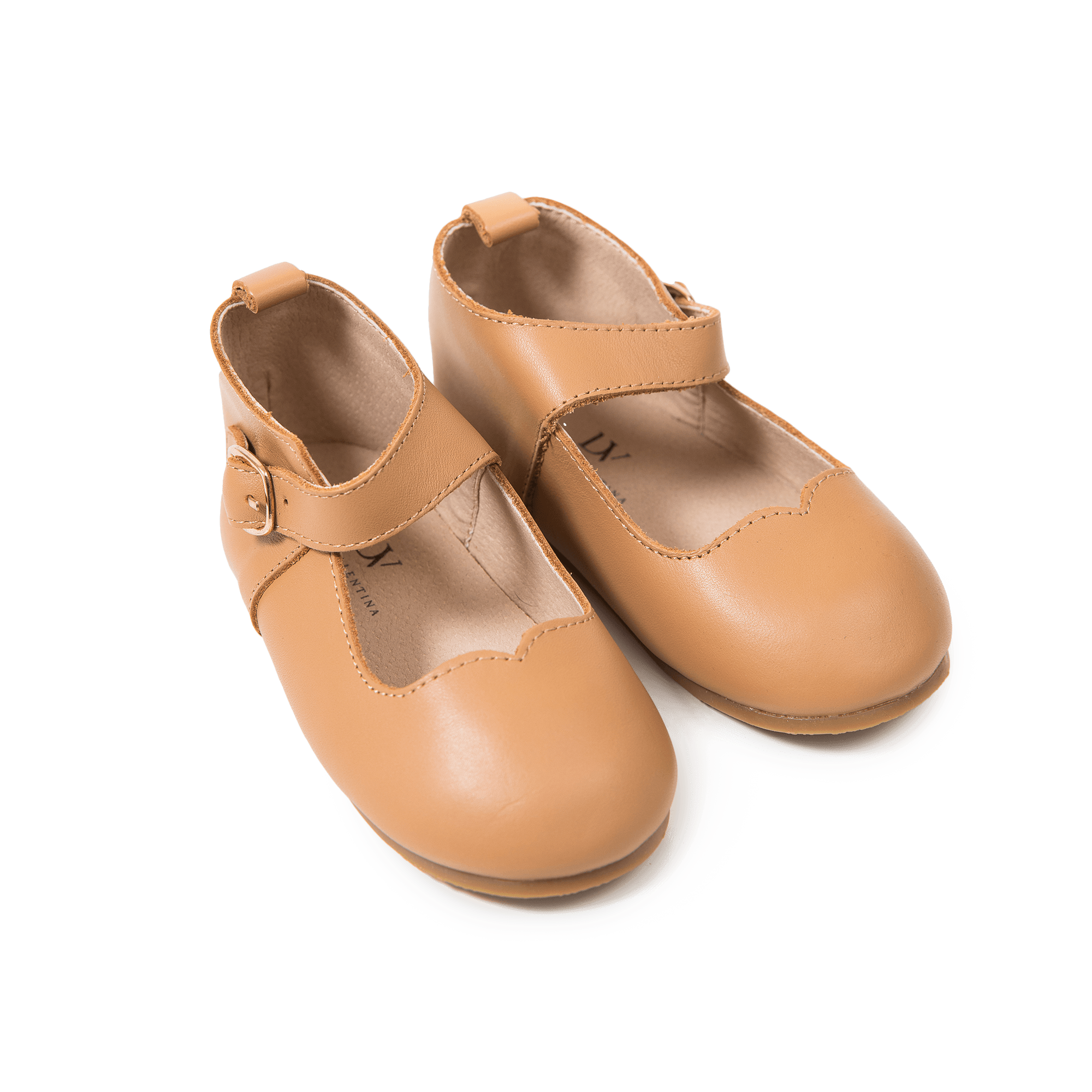 Classic Leather Brown Mary Jane Shoes