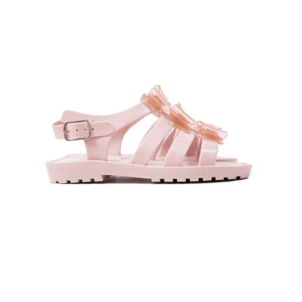 Glitter Bow-Tie Sweetheart Jelly Sandals