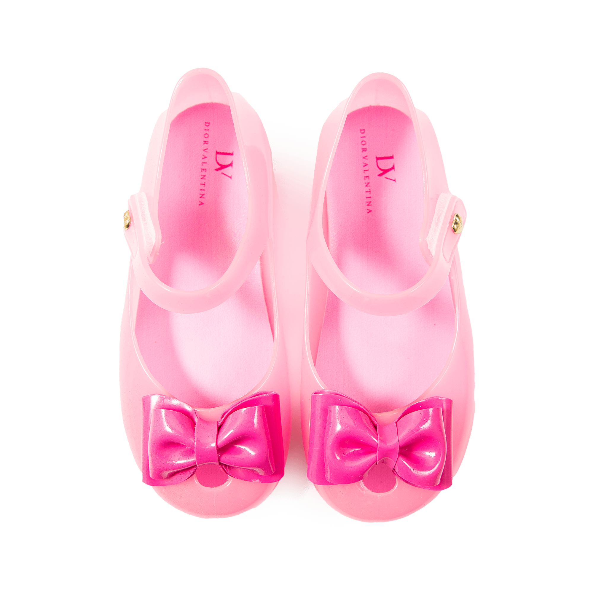 Dior Valentina- Dreamer Mary Jane Jelly Shoes Hot Pink- Perfect for babies, toddlers, and little girls