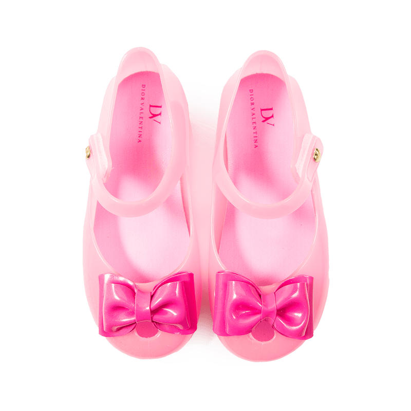 Dreamer Hot Pink Mary Jane Jelly Shoes- For Baby, Toddlers, & Girls ...