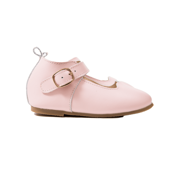 Classic Leather Pink Mary Jane Shoes